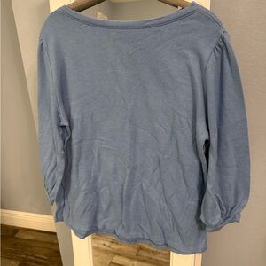 Caslon Light Blue Lightweight Sweater